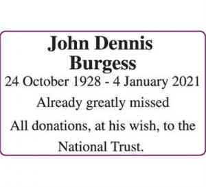 JOHN DENNIS BURGESS