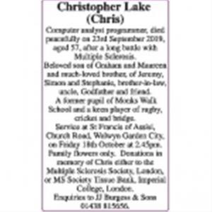 Christopher Lake