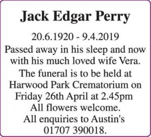 Jack Edgar Perry