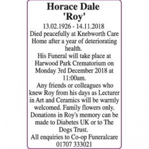 Horace Dale
Roy