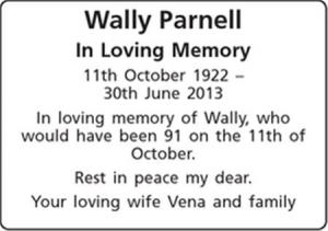 Wally Parnell