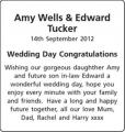 Amy Wells - Edward Tucker