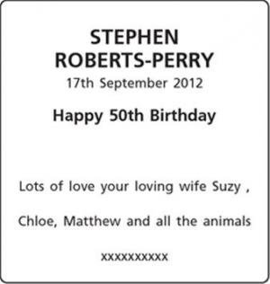 STEPHEN ROBERTS-PERRY