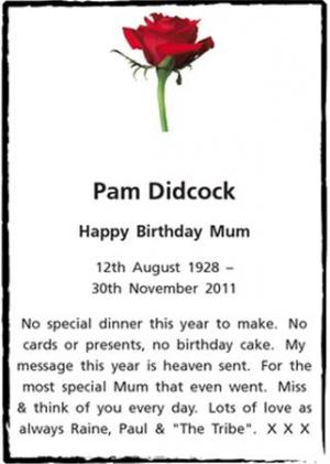 Pam Didcock