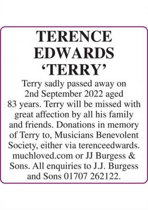 Terence Edwards 'Terry'